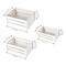 NEX™ Distressed Wood Storage Containers Display Risers Set